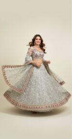 Elegant Embroidered SS-28 Lehenga