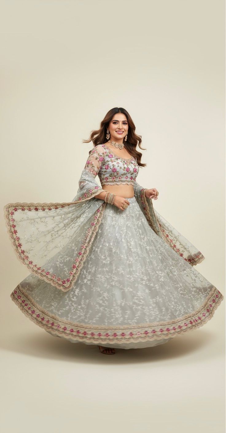 WhatsApp Image 2025-10-01 at 16.20.16_990b4c62 Elegant Embroidered SS-28 Lehenga - Image 1