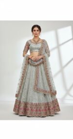 Elegant Embroidered SS-28 Lehenga - Image 3